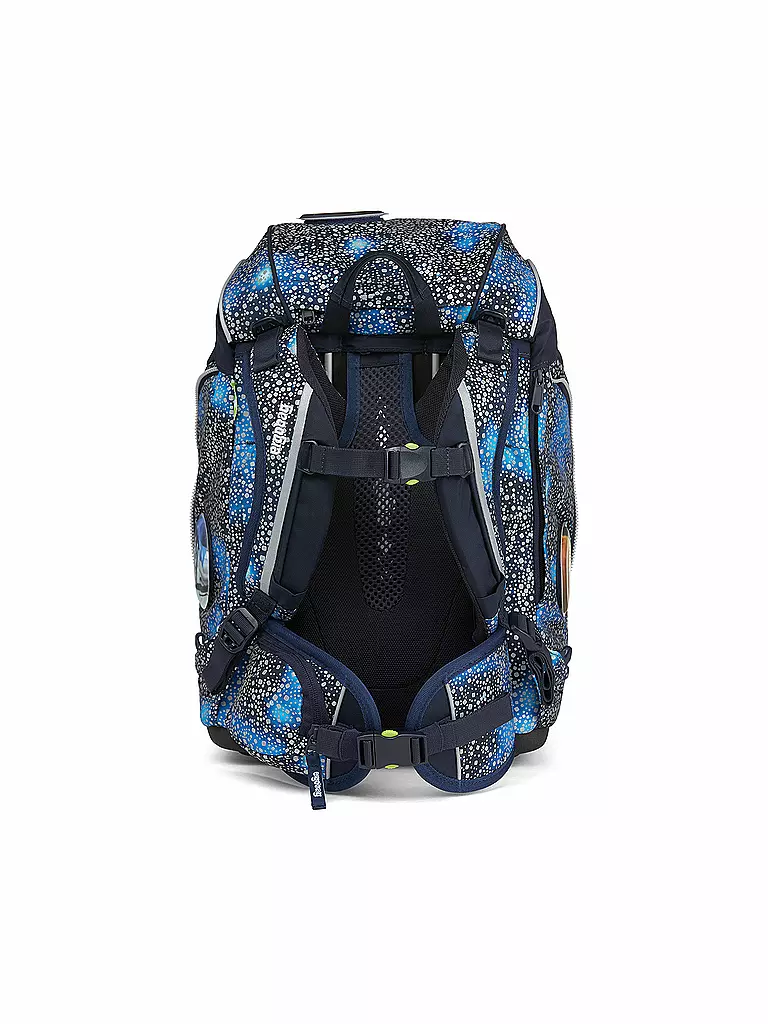 ERGOBAG | Schultaschen Set 6tlg. Pack - Bär Anhalter durch die Galaxie | Blu scuro