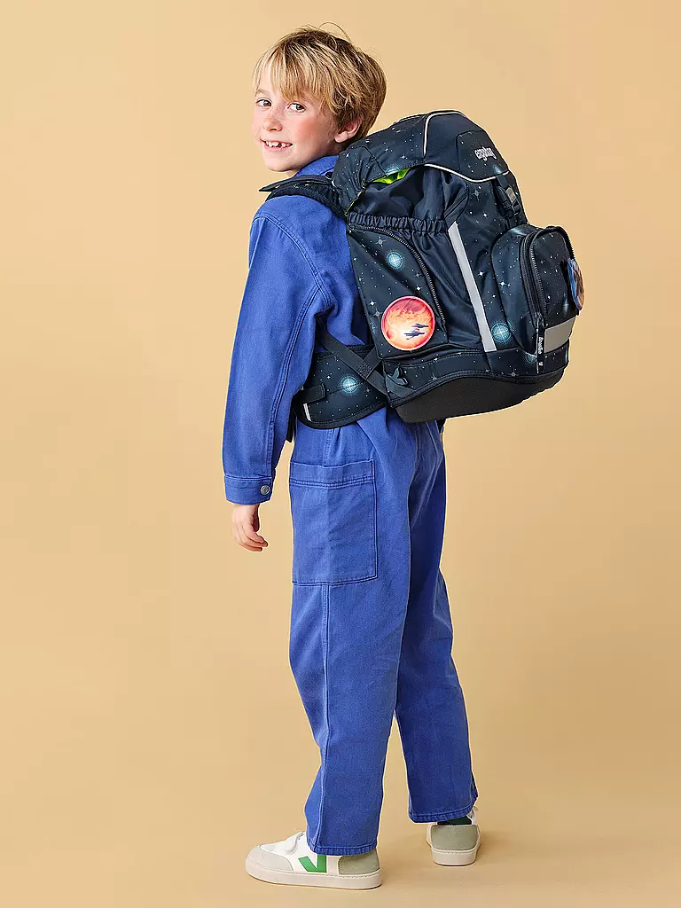 ERGOBAG | Schultaschen Set 6tlg. PACK KoBärnikus | Blu scuro