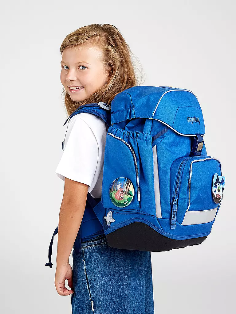 ERGOBAG | Schultaschen-Set 6-tlg. Pack - WaldmonstBär | Blu