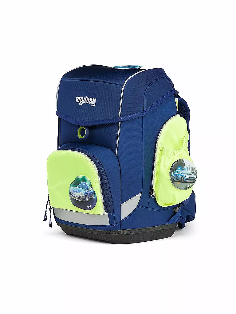 ERGOBAG | Set di tasche laterali con zip giallo |
