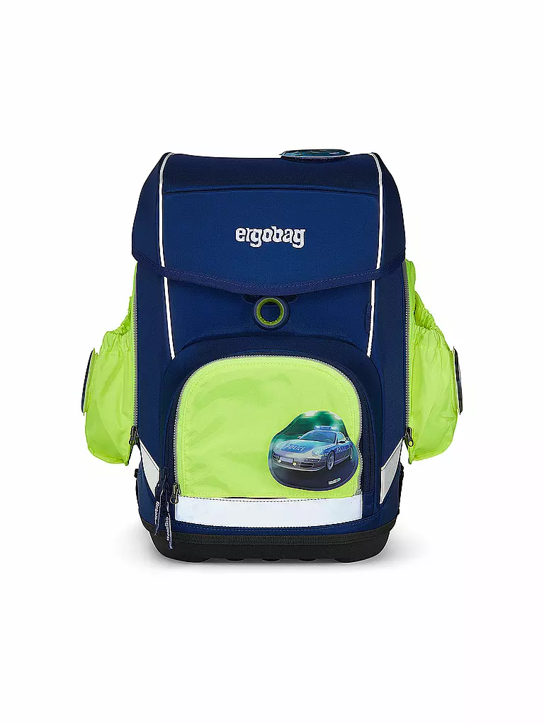 ERGOBAG | Set di tasche laterali con zip giallo |