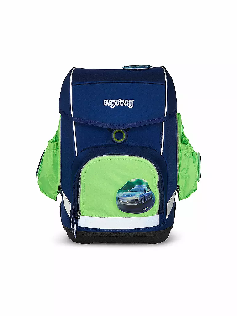 ERGOBAG | Set di tasche laterali con zip verde | Verde chiaro