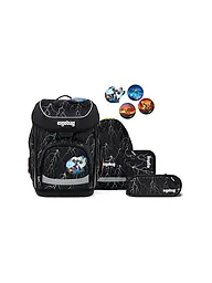 ERGOBAG | Set di zaini scolastici 5 pz CUBO Super ReflektBär 2026 | Nero