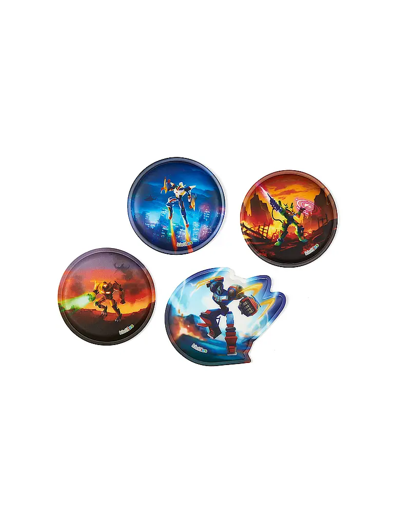 ERGOBAG | Set di zaini scolastici 5 pz CUBO Super ReflektBär 2026 | Nero