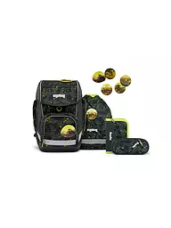 ERGOBAG | Set di zaini scolastici 5 pz. CUBO - MähdreschBär | Verde scuro