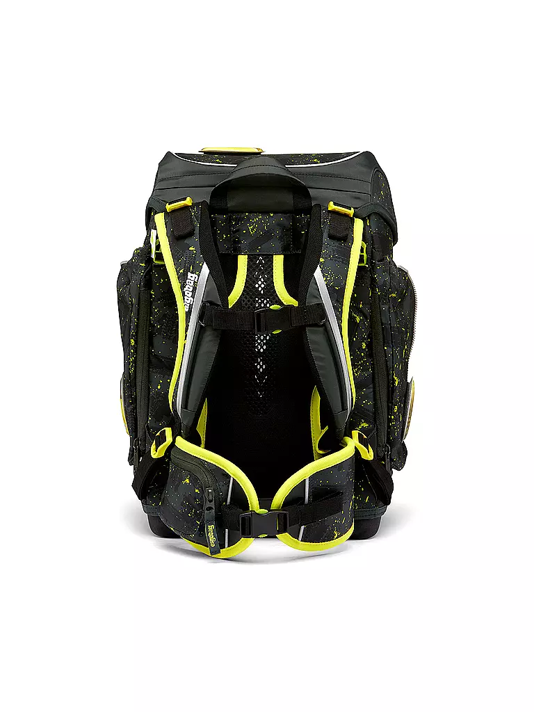 ERGOBAG | Set di zaini scolastici 5 pz. CUBO - MähdreschBär | Verde scuro