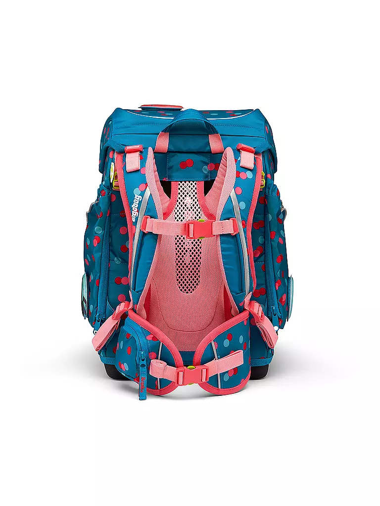 ERGOBAG | Set di zaini scolastici 5 pz. CUBO - VoltiBär | Petrolio