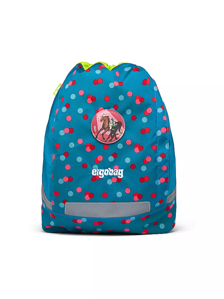 ERGOBAG | Set di zaini scolastici 5 pz. CUBO - VoltiBär | Petrolio