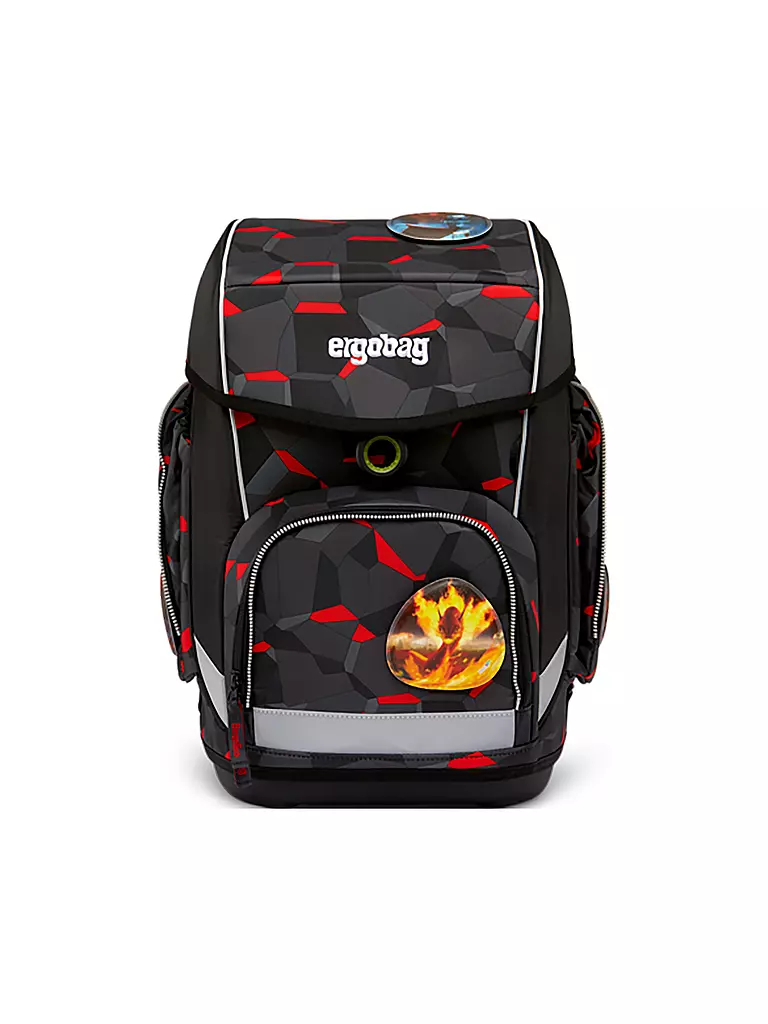 ERGOBAG | Set di zaini scolastici 5 pz. CUBO - | Nero