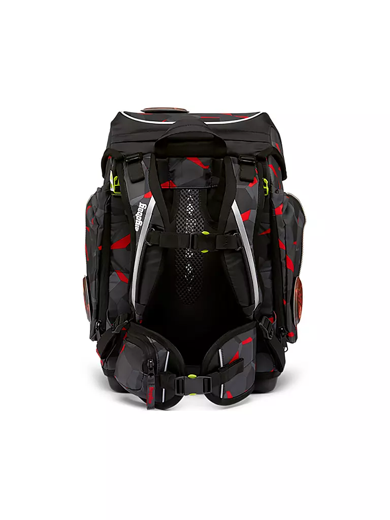 ERGOBAG | Set di zaini scolastici 5 pz. CUBO - | Nero