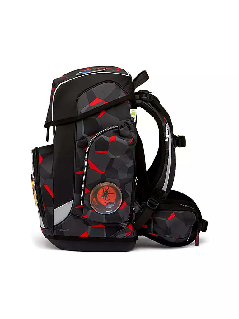 ERGOBAG | Set di zaini scolastici 5 pz. CUBO - | Nero
