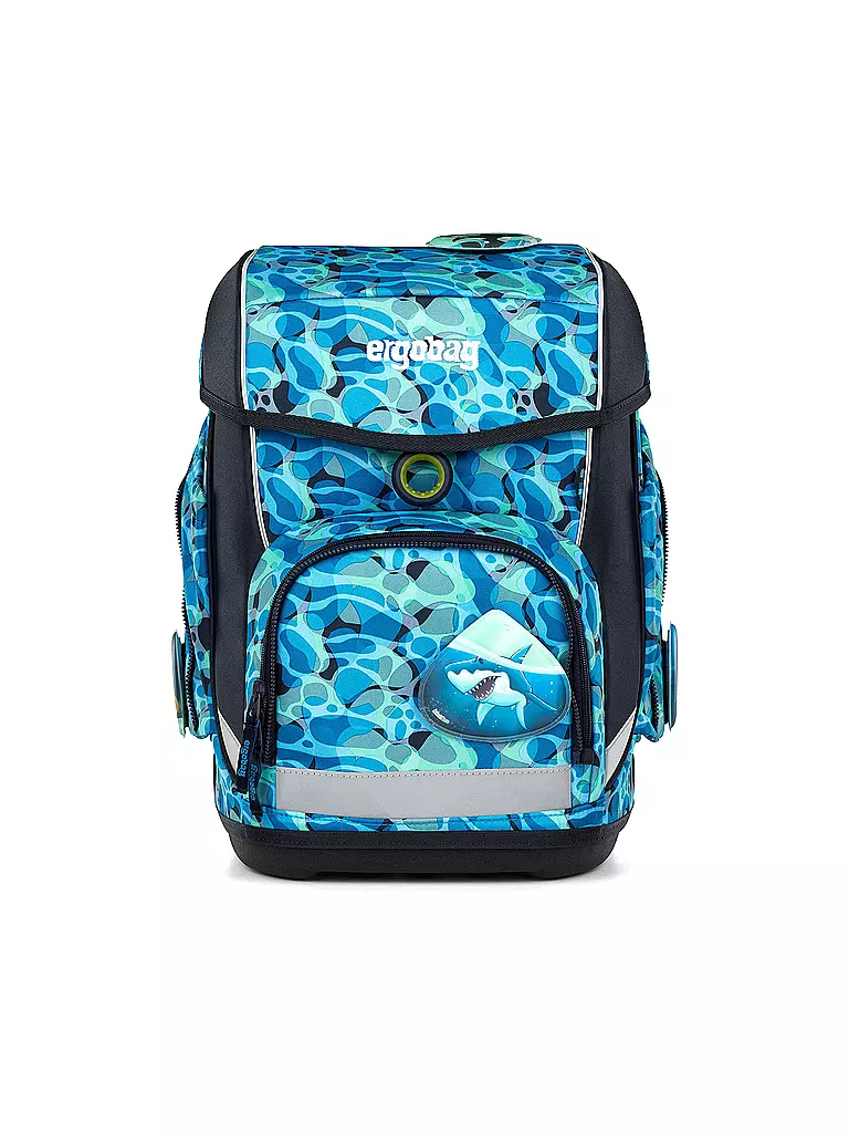 ERGOBAG | Set di zaini scolastici 5 pz. CUBO AbtauchBär | Blu