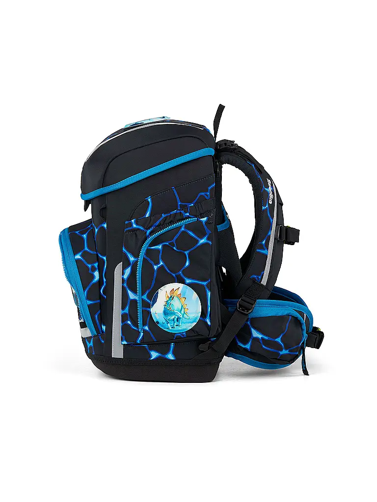 ERGOBAG | Set di zaini scolastici 5 pz. CUBO Bärassic Garden | Nero