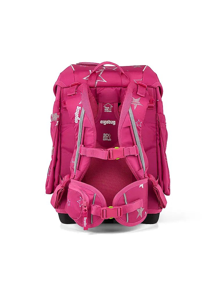 ERGOBAG | Set di zaini scolastici 5 pz. CUBO SternzauBär 2026 | Fucsia