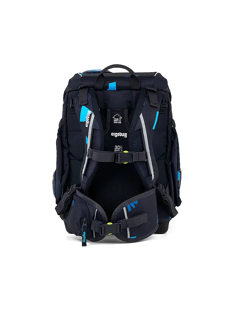 ERGOBAG | Set di zaini scolastici 5 pz. CUBO VerfolgBärjagd 2026 | Nero