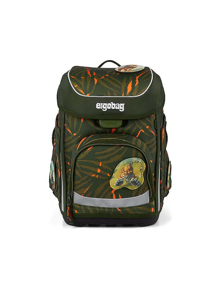 ERGOBAG | Set di zaini scolastici 5 pz. CUBO | Nero