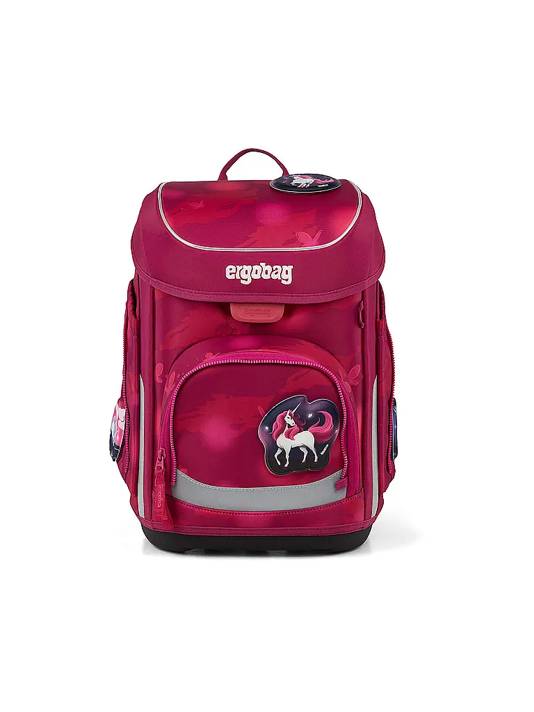 ERGOBAG | Set di zaini scolastici 5 pz. CUBO | Fucsia