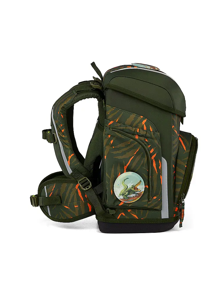 ERGOBAG | Set di zaini scolastici 5 pz. CUBO | Nero