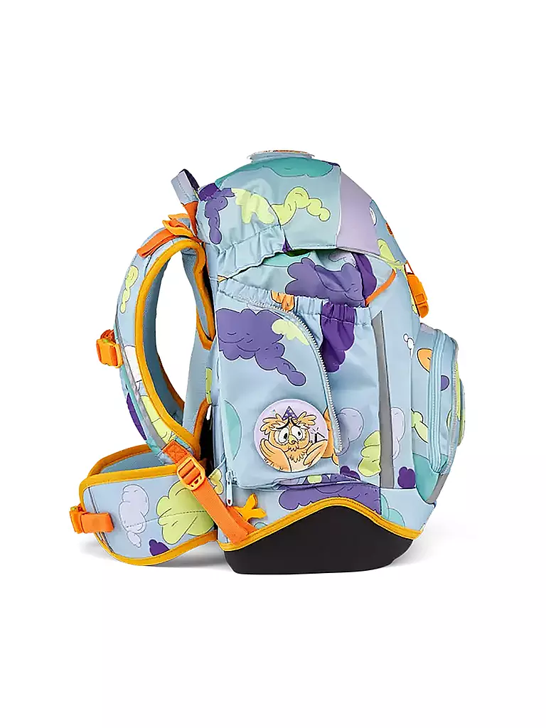 ERGOBAG | Set di zaini scolastici 5 pz. Tagträum Bär | Blu chiaro