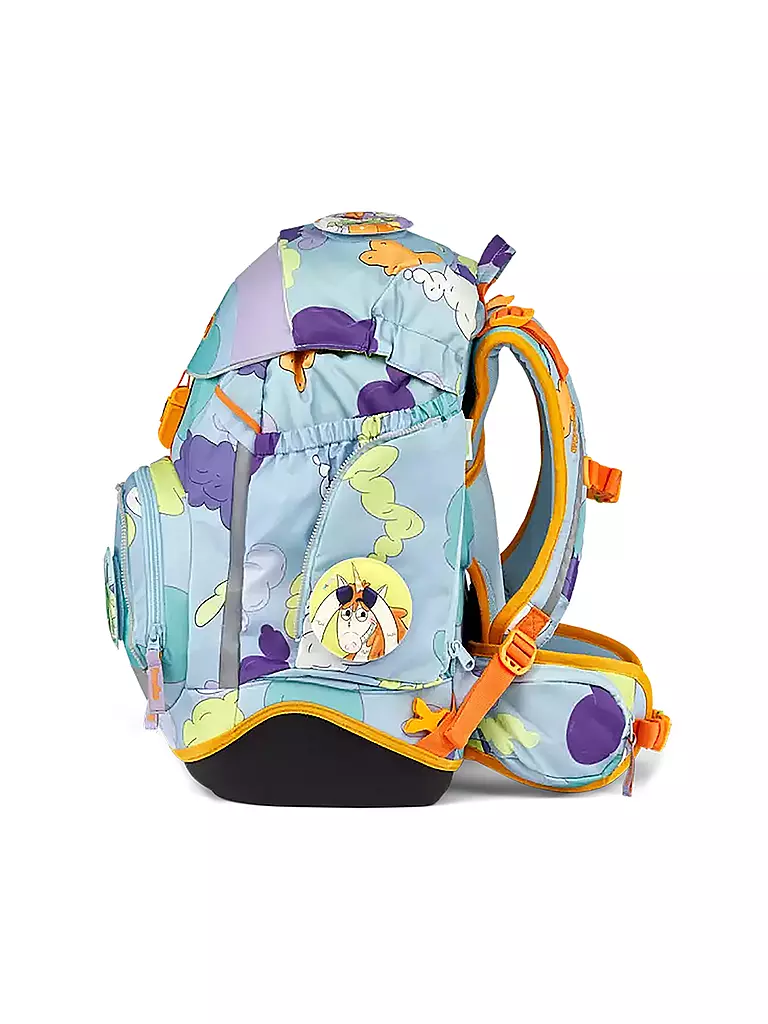 ERGOBAG | Set di zaini scolastici 5 pz. Tagträum Bär | Blu chiaro