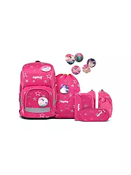 ERGOBAG | Set di zaini scolastici 5 pz. Wide - SternzauBär | Fucsia