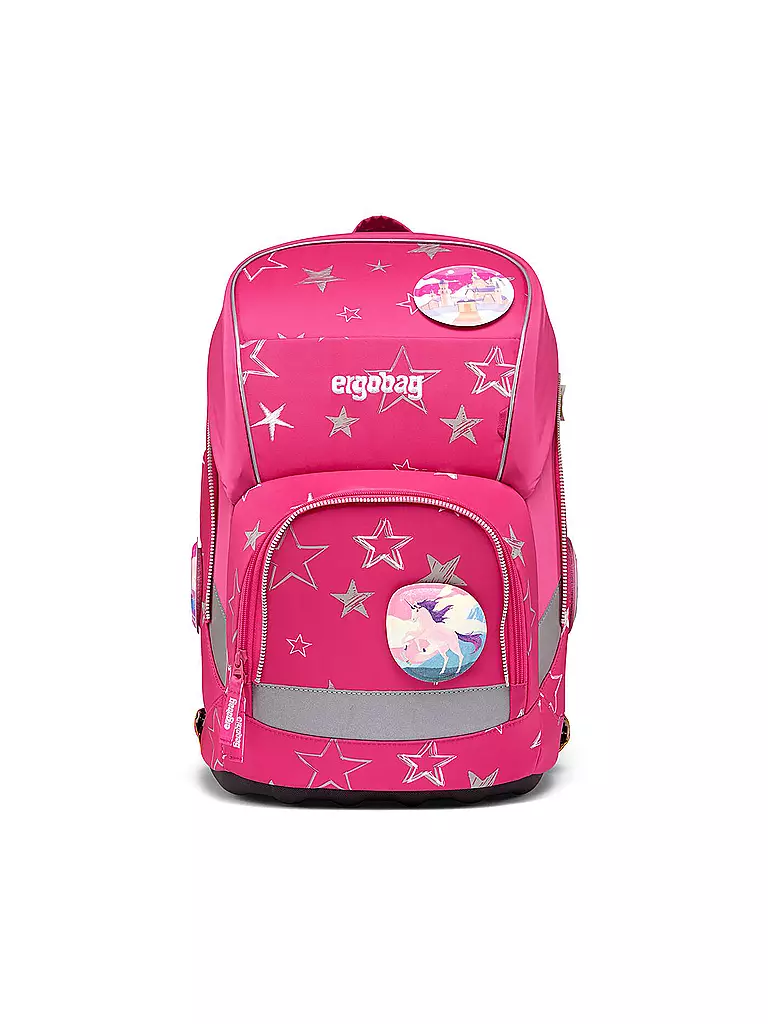 ERGOBAG | Set di zaini scolastici 5 pz. Wide - SternzauBär | Fucsia