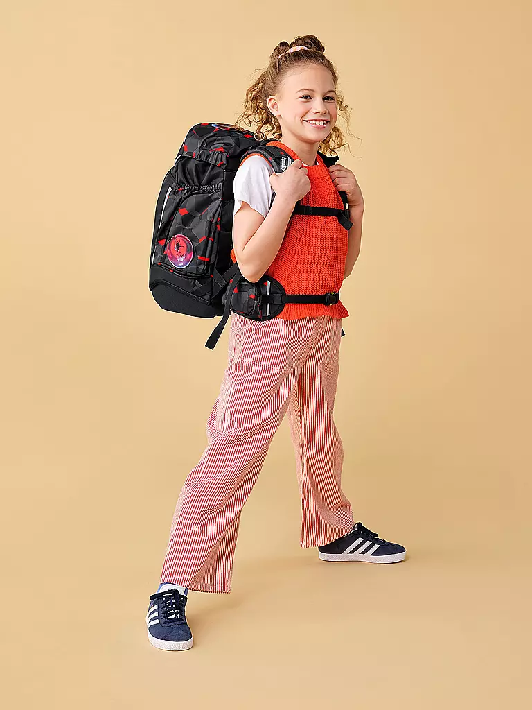 ERGOBAG | Set di zaini scolastici 6 pz MAXI TaekBärdo | Nero