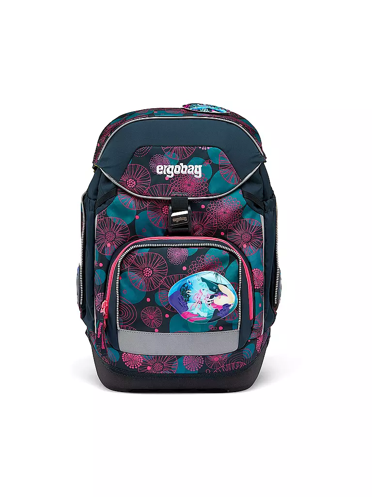 ERGOBAG | Set di zaini scolastici 6 pz PACK - KorallBär | Blu scuro