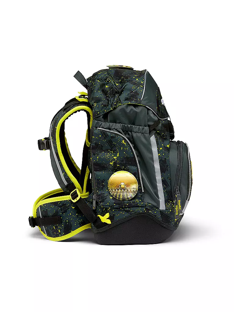 ERGOBAG | Set di zaini scolastici 6 pz PACK - MähdreschBär | Verde scuro