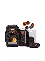 ERGOBAG | Set di zaini scolastici 6 pz PACK - BlaulichtBär | Nero