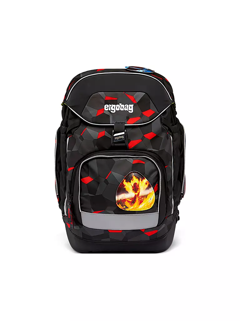 ERGOBAG | Set di zaini scolastici 6 pz PACK - TaekBärdo | Nero