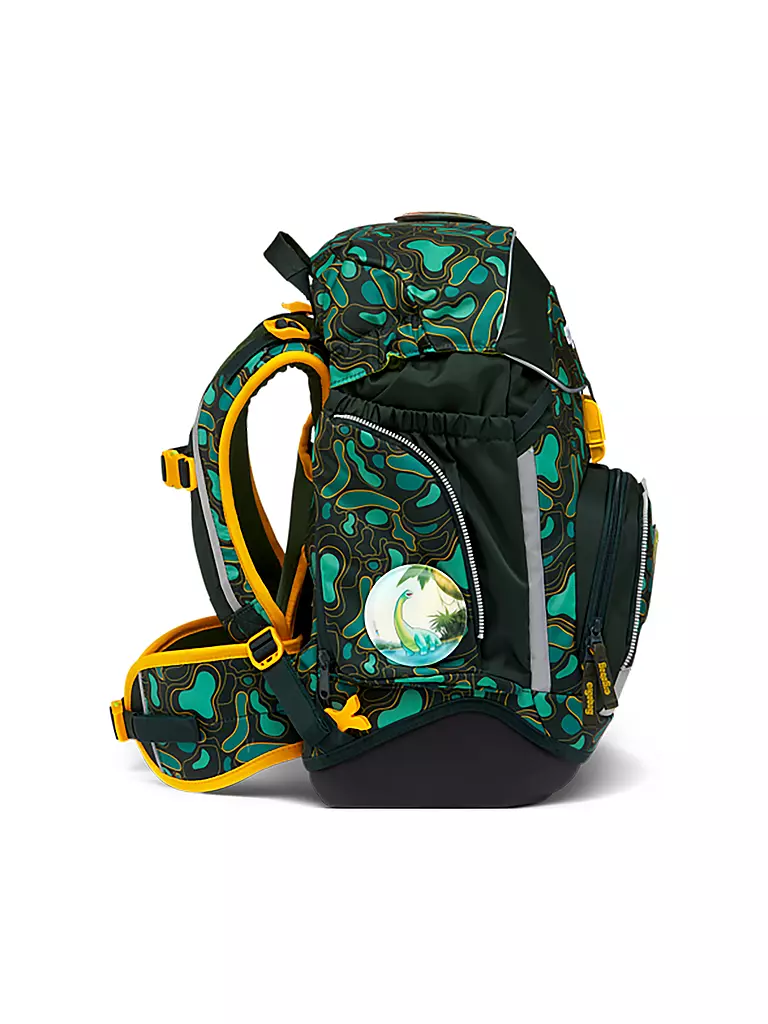 ERGOBAG | Set di zaini scolastici 6 pz PACK - TriBäratops | Verde scuro