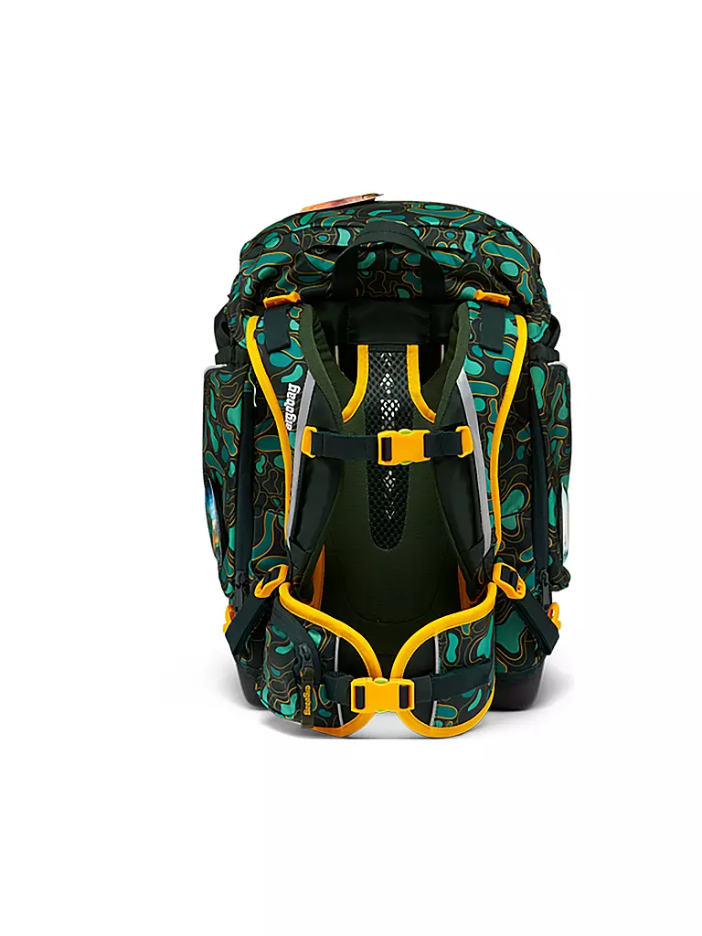 ERGOBAG | Set di zaini scolastici 6 pz PACK - TriBäratops | Verde scuro
