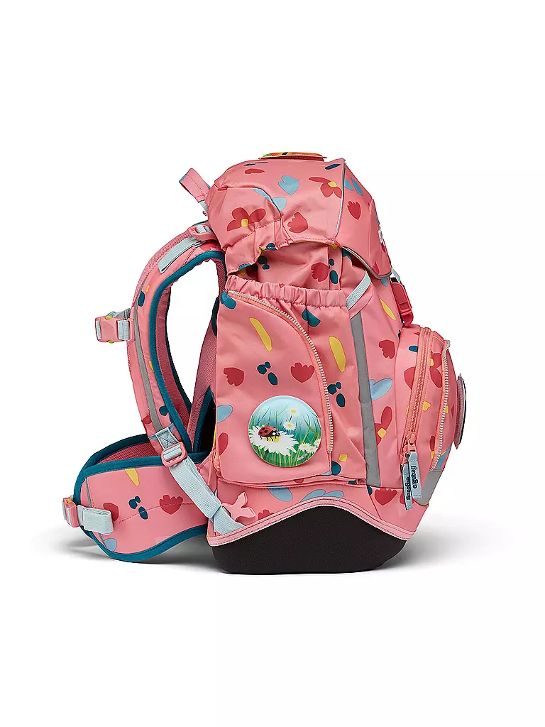 ERGOBAG | Set di zaini scolastici 6 pz PACK - ZitronenfaltBär | Corallo