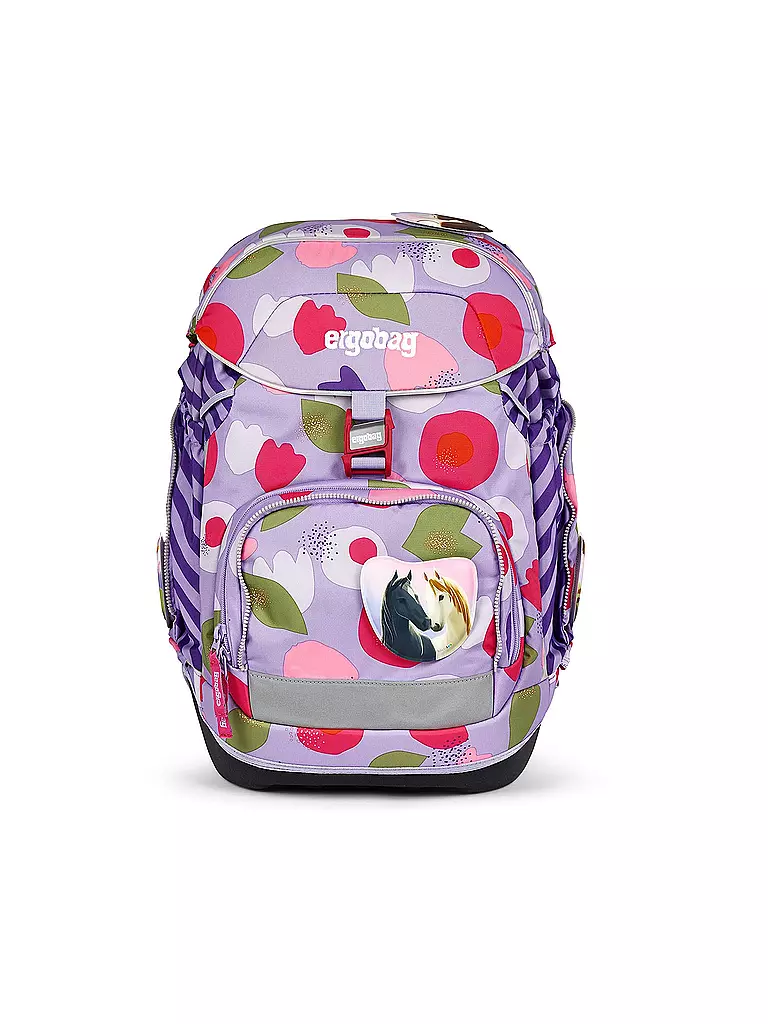 ERGOBAG | Set di zaini scolastici 6 pz PACK BlütenzauBär | Lilla