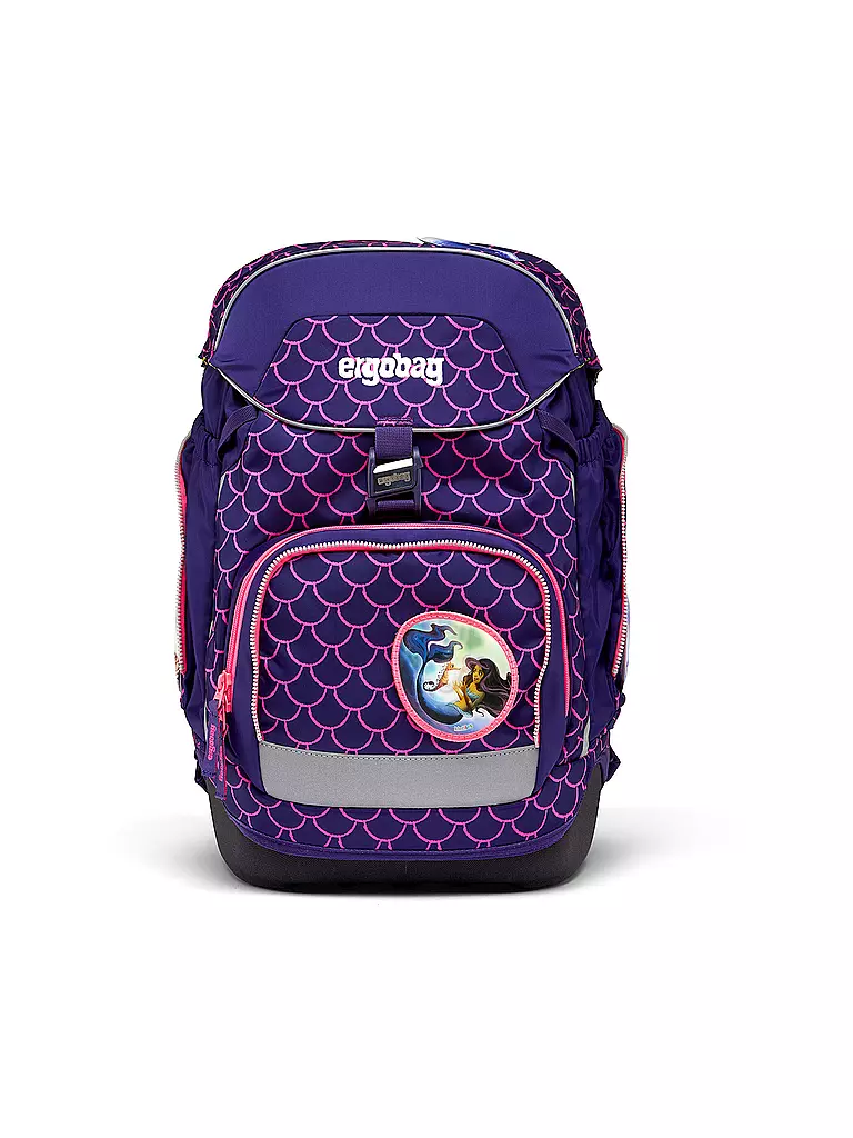 ERGOBAG | Set di zaini scolastici 6 pz PACK Lumi - PerlentauchBär | Lilla