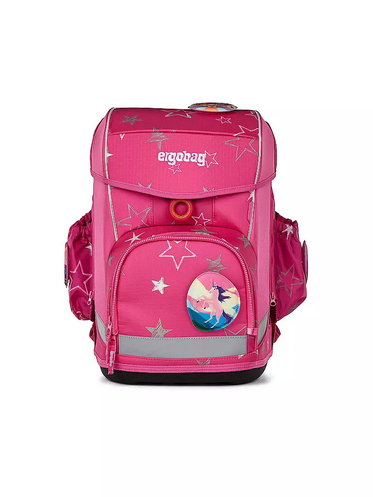 ERGOBAG | Set di zaini scolastici 6 pz. CUBO LIGHT SternzauBär | Fucsia