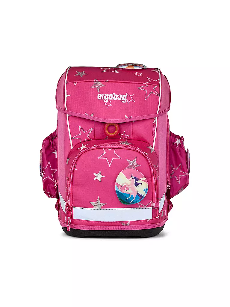 ERGOBAG | Set di zaini scolastici 6 pz. CUBO LIGHT SternzauBär | Fucsia