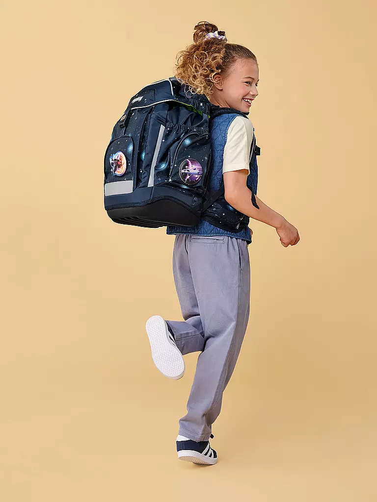 ERGOBAG | Set di zaini scolastici 6 pz. MAXI KoBärnikus | Blu scuro