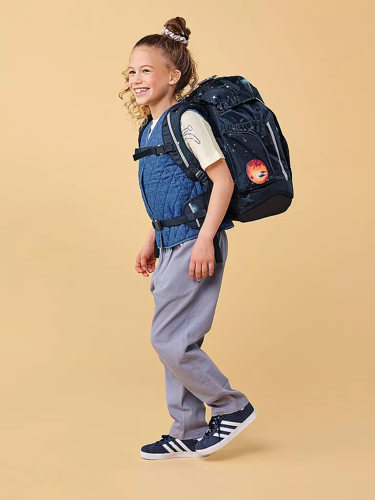ERGOBAG | Set di zaini scolastici 6 pz. MAXI KoBärnikus | Blu scuro