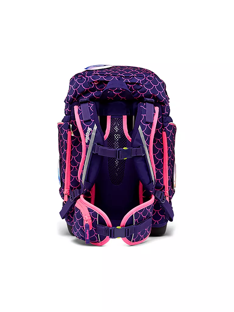 ERGOBAG | Set di zaini scolastici 6 pz. MAXI Lumi - PerlentauchBäre | Lilla