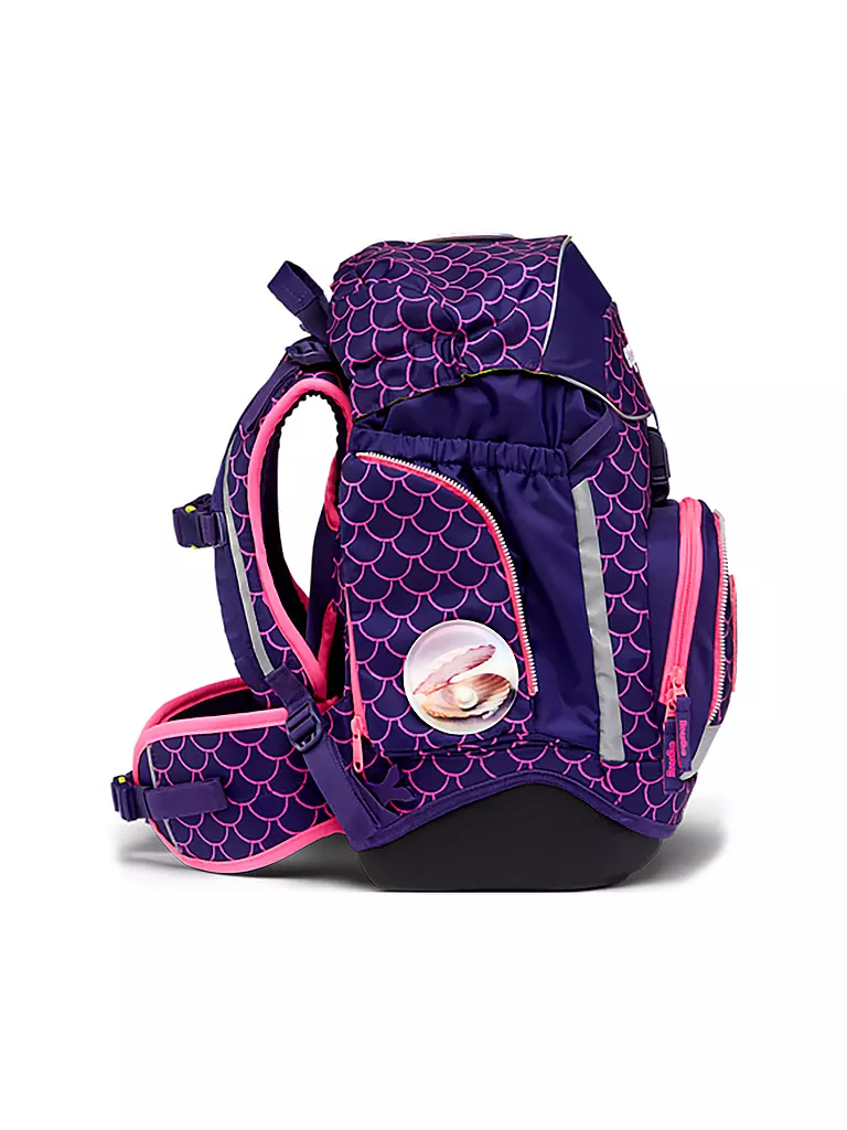 ERGOBAG | Set di zaini scolastici 6 pz. MAXI Lumi - PerlentauchBäre | Lilla