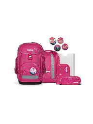 ERGOBAG | Set di zaini scolastici 6 pz. MAXI SternzauBär | Fucsia