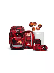ERGOBAG | Set di zaini scolastici 6 pz PACK - BlaulichtBär | Rosso