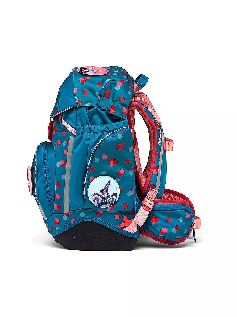 ERGOBAG | Set di zaini scolastici 6 pz. PACK - VoltiBär | Petrolio