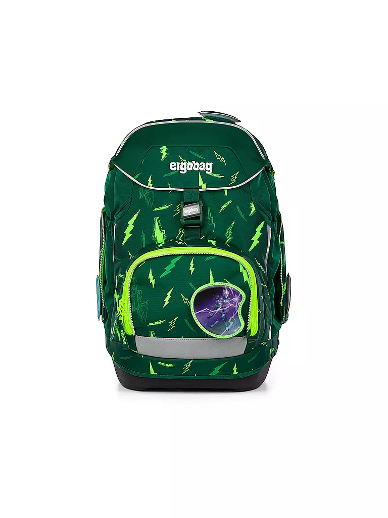 ERGOBAG | Set di zaini scolastici 6 pz. PACK Bärtastisch | Verde scuro