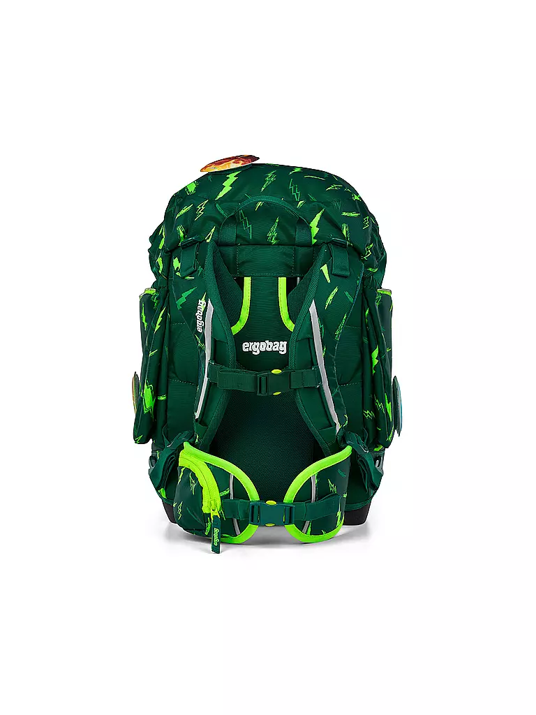 ERGOBAG | Set di zaini scolastici 6 pz. PACK Bärtastisch | Verde scuro