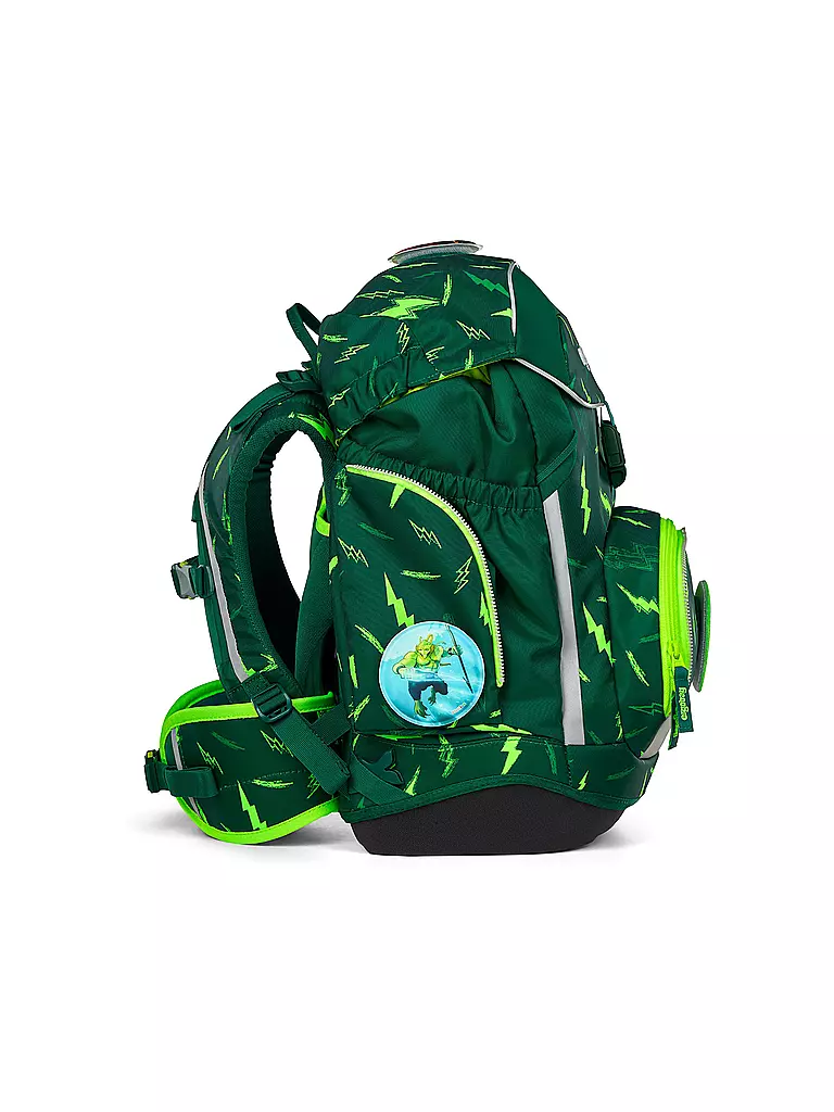 ERGOBAG | Set di zaini scolastici 6 pz. PACK Bärtastisch | Verde scuro