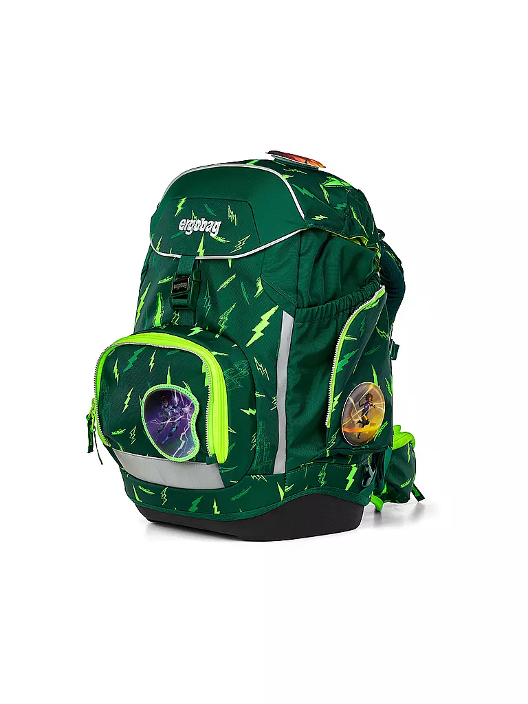 ERGOBAG | Set di zaini scolastici 6 pz. PACK Bärtastisch | Verde scuro