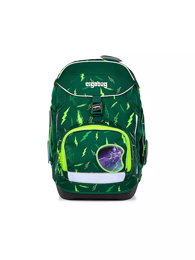 ERGOBAG | Set di zaini scolastici 6 pz. PACK Bärtastisch | Verde scuro